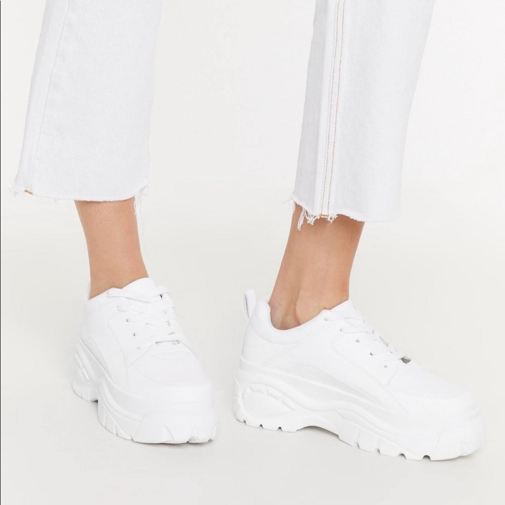 Platform sneakers
